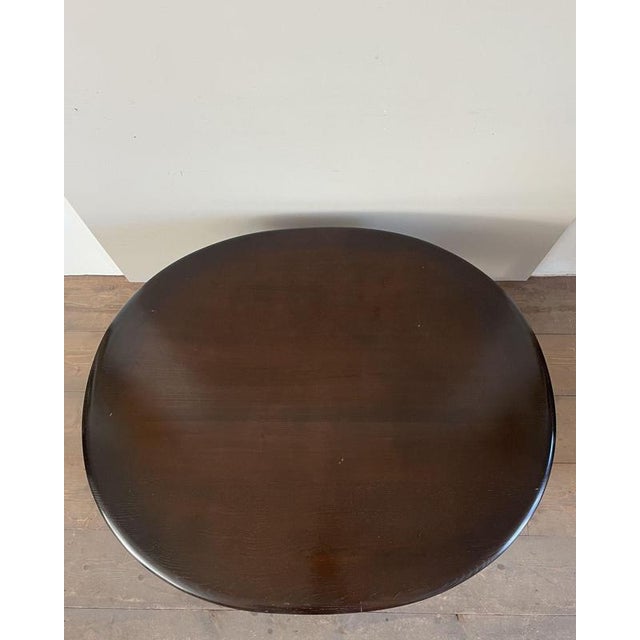 Vintage Coffee Table in Elm from Ercol For Sale - Image 4 of 6