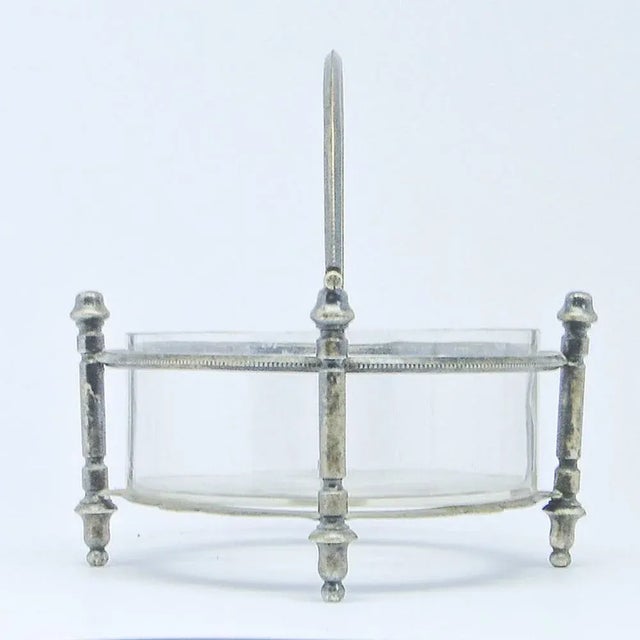 Art Nouveau Sugar Bowl from Bracia Henneberg, Poland, Early 20th Century For Sale - Image 9 of 11