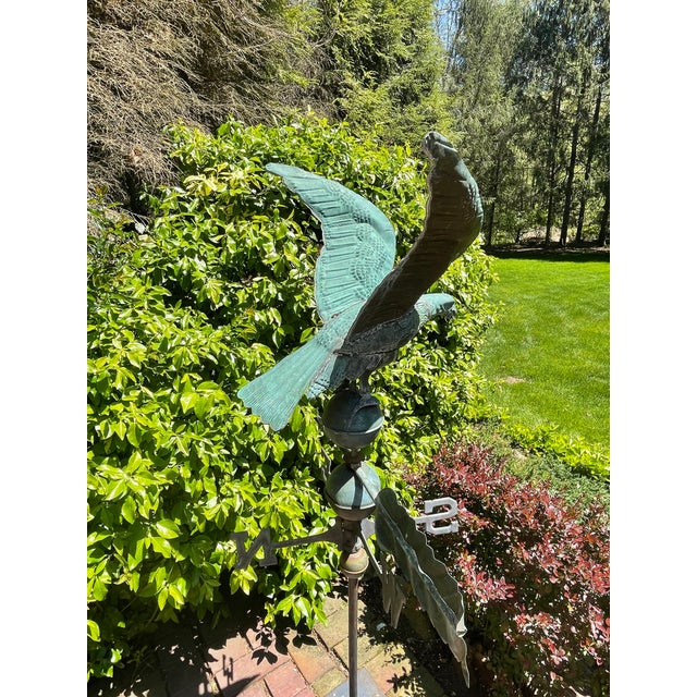 Vintage Copper Eagle Weathervane Chairish