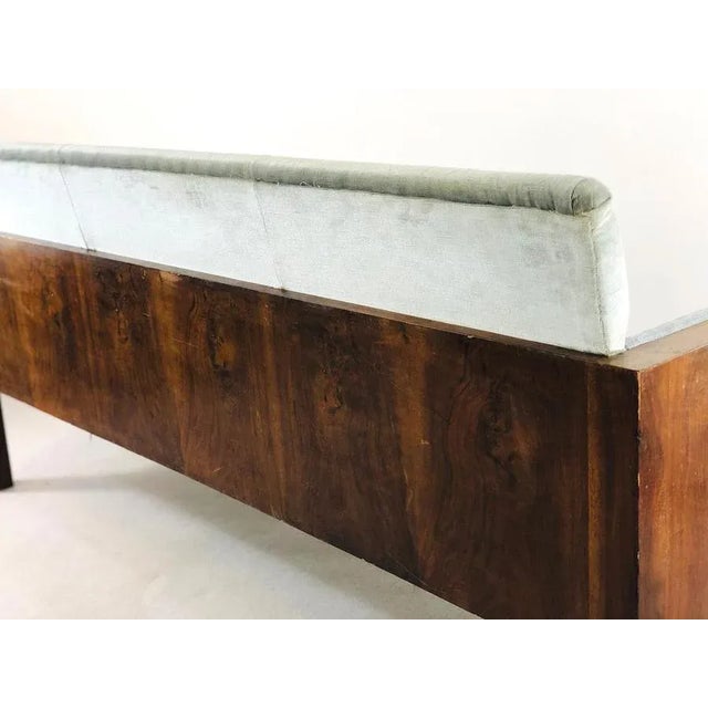 Wood Three-Seat Sofa by Franco Albini, 1940s For Sale - Image 7 of 8