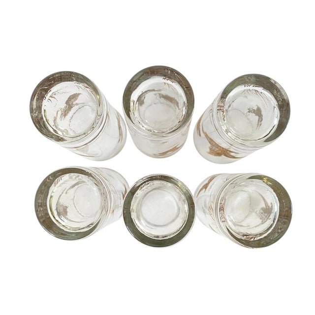 Mid 20th Century Vintage Golden Mallards by Libbey Highball Glasses. Set of 6 For Sale - Image 5 of 6