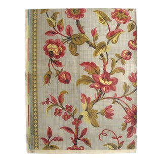 Antique French Country Textile Design For Sale