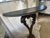 Mid Century Hollywood Regency Palm Console Table in Serge Roche Style For Sale - Image 14 of 15