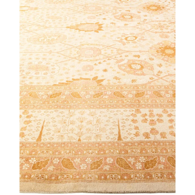 Solo Rugs Mogul Collection Hand-Knotted Area Rug - Ivory Collection 8' 3" X 10' 5" For Sale - Image 4 of 10