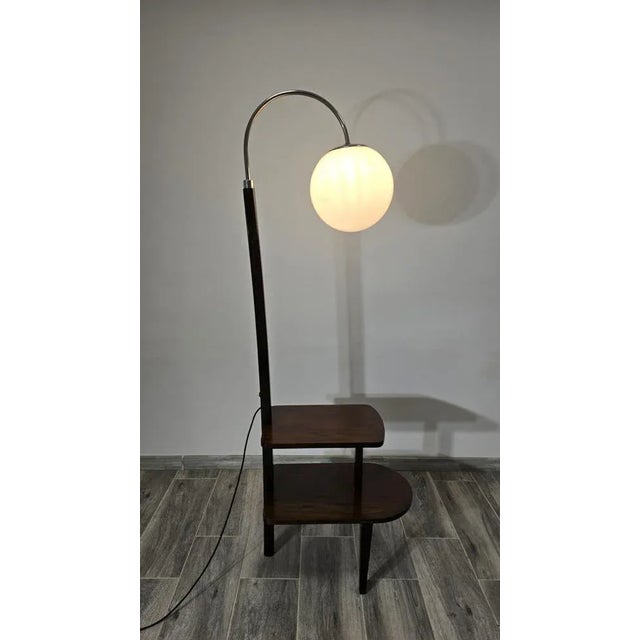 Black Mid-Century Floor Lamp For Sale - Image 8 of 13