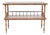 Late 20th Century Judson Rothschild Aesthetic Movement Faux Bamboo Console Table With Leather Inset Top for the Rothschild Collection For Sale