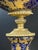 Cobalt Blue Porcelain Vase with Gilt Figural Reserve in the style of Sèvres, Befos For Sale - Image 10 of 18