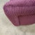 Burgundy Preview Furniture Postmodern Burgundy Wide Whale Swivel Chair For Sale - Image 8 of 12