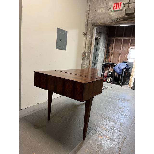 Mid-Century Modern Rosewood Harpsichord, Danish Modern Style, Circa 1960s For Sale - Image 10 of 12