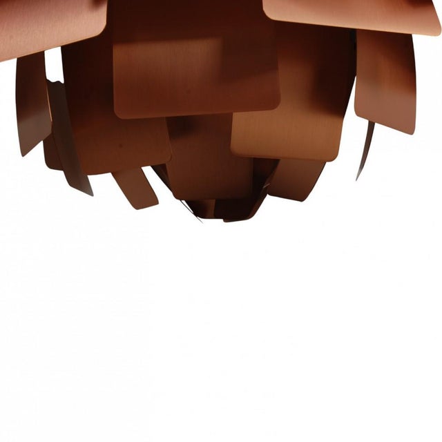 Copper Artichoke Lamp by Poul Henningsen For Sale - Image 12 of 18