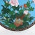 Chinese Antique Chinese Floral & Figural Cloisonne Enameled Plate C1920 For Sale - Image 3 of 6