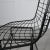 Metal Black & White Wire Side Chairs after Bertoia for Knoll - Set of 8 For Sale - Image 7 of 12