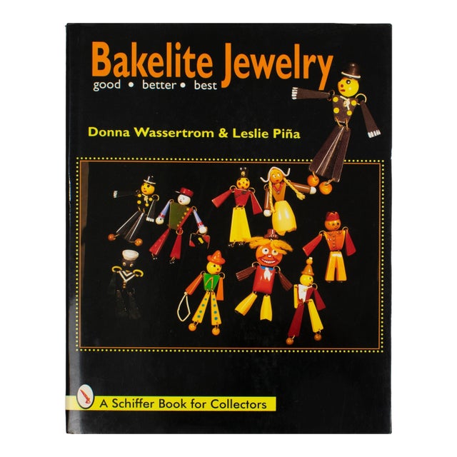Bakelite Jewelry, Good, Better, Best, English Book by Donna Wassertrom, 1997 For Sale