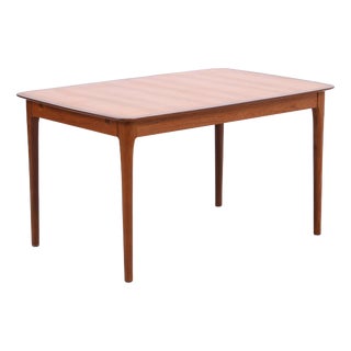 Mid-Century Extendable Dining Table in Teak from Lübke For Sale
