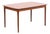 Mid-Century Extendable Dining Table in Teak from Lübke For Sale