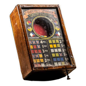 Antique Electric Spinner Machine Trade Stimulator