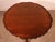 Tan 19th Century Mahogany Side Table with Carved Top For Sale - Image 8 of 11