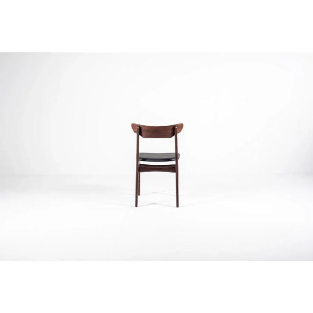 Mid-Century Chairs and Extendable Dining Table in Rosewood by Schiønning & Elgaard for Randers Møbelfabrik, Denmark, 1960s, Set of 7 For Sale - Image 14 of 18