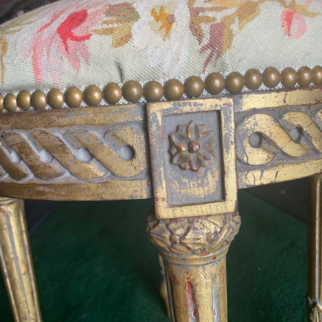 Louis XVI Style Tabouret For Sale - Image 4 of 9
