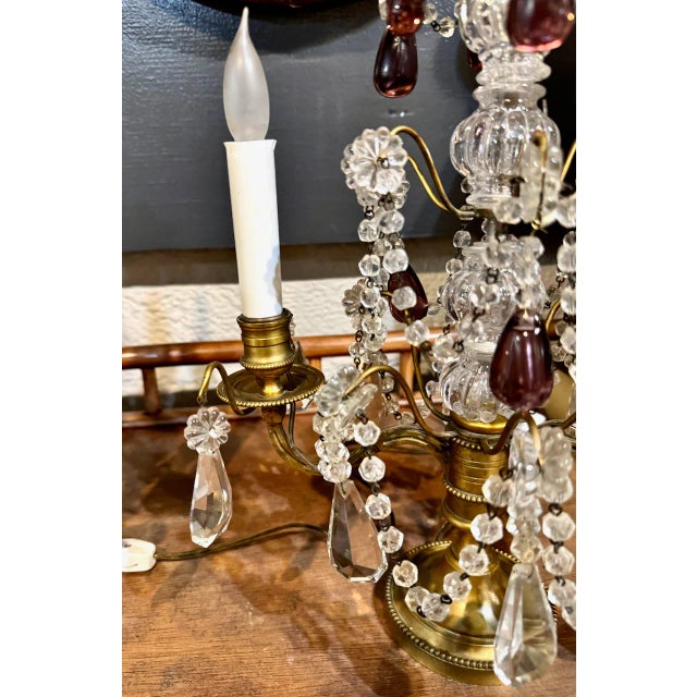 Pair French Bagues-Style Girandoles For Sale - Image 11 of 13