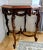 Elevate any room with this exquisite Victorian style accent table, showcasing masterful ornate hand-carved detailing...