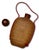 Excellent Antique Hand Woven Basket Weave on Blown Glass Bottle Flask With Cork Stopper Top - Circa Late 1800s For Sale - Image 11 of 18