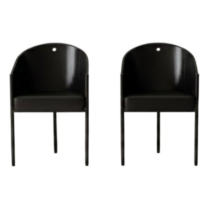 Costes Armchairs by Phillipe Stark for Driade, Set of 2 For Sale