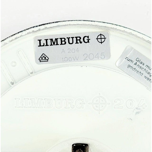 Mid-Century Modern Amber Bubble Glass Flush Mount by Helena Tynell for Limburg, Germany, 1960s For Sale - Image 10 of 12