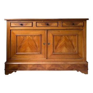 Louis Philippe Provincial Cherry Sideboard, Circa 1860 For Sale