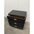 Black Campaign Style Painted Chest/Nightstand For Sale - Image 8 of 12