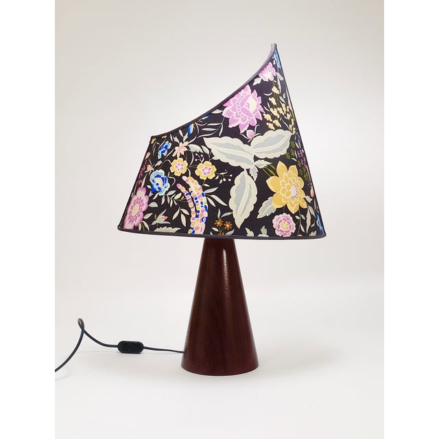 Metal Postmodern Table Lamps attributed to Massimo Valloto for Missoni, Italy, 1980s, Set of 2 For Sale - Image 7 of 18