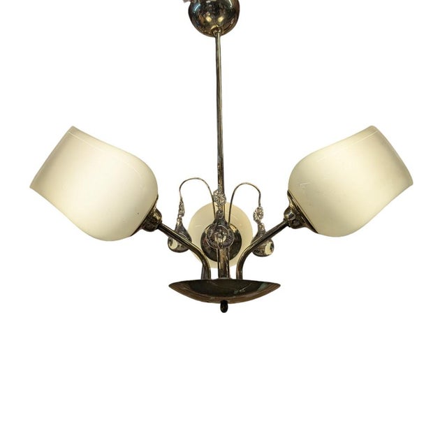 Chandelier from Korumo Oy, 1950s For Sale - Image 10 of 10