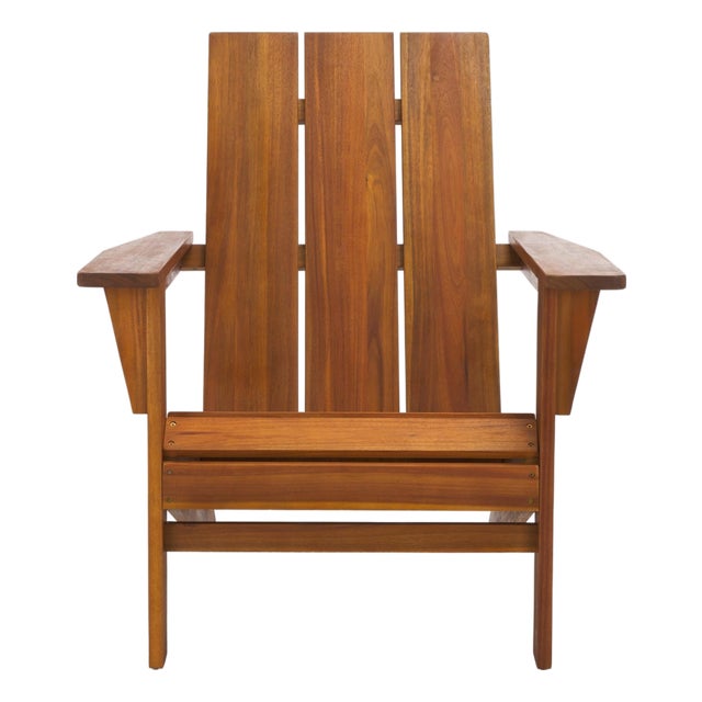 Alton Adirondack Chair, Teak For Sale