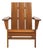 Alton Adirondack Chair, Teak For Sale