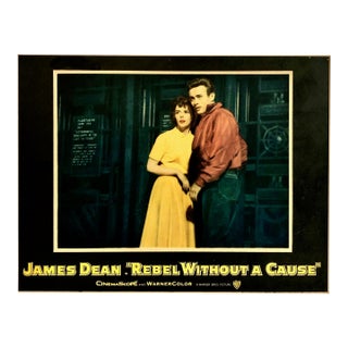 Original Vintage Theater Lobby Card From “Rebel Without a Cause," by Warner Bros. Pictures For Sale