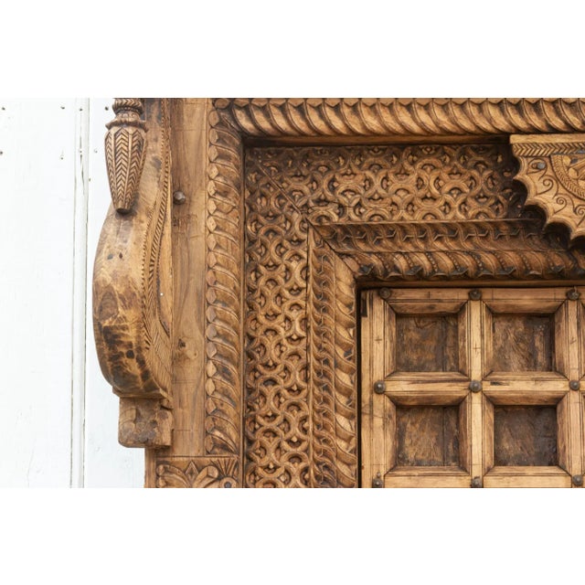 19th Century Stunning 18th Century Jaisalmer Indian Door For Sale - Image 5 of 12