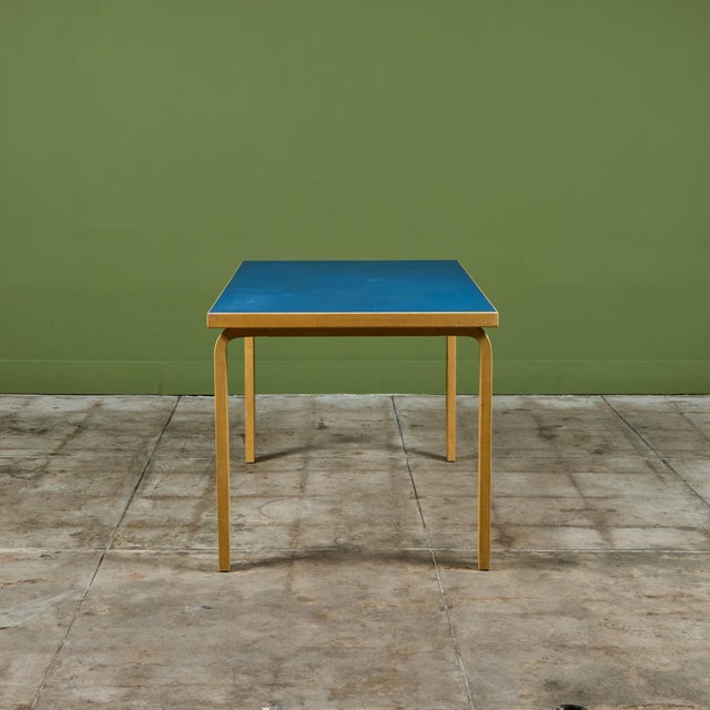 Alvar Aalto Dining Table for Artek For Sale - Image 10 of 12