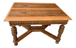 Antique Carved Table, 1890