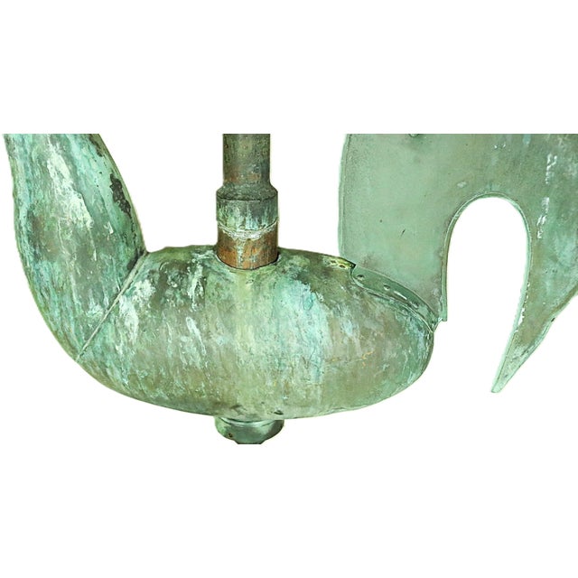 Mid 19th Century French Rooster Weather Vane For Sale - Image 6 of 9