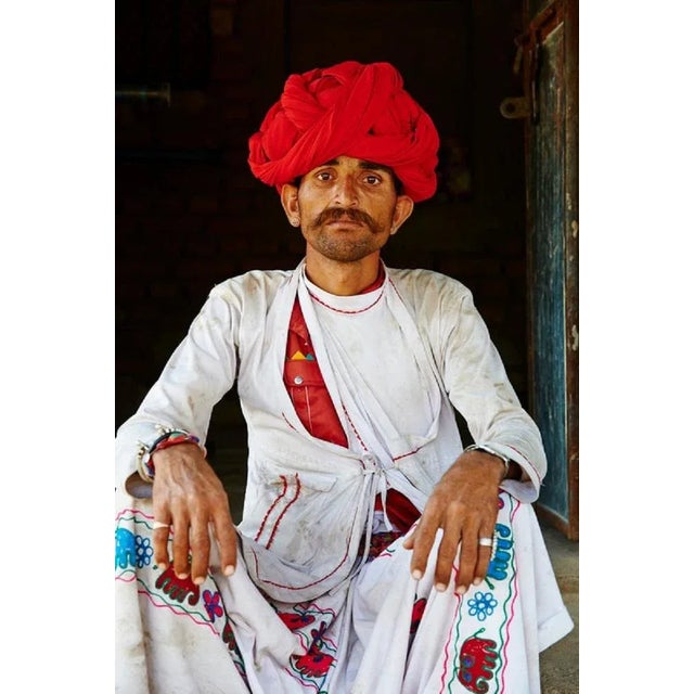 Tuul & Bruno Morandi, India, Rajasthan, Meda Village Around Jodhpur, Photographic Paper, in Flawless conditions. Designed...