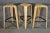 Mid-Century Modern Pair of "Tre" Bar Stools by Davis Furniture For Sale - Image 3 of 7