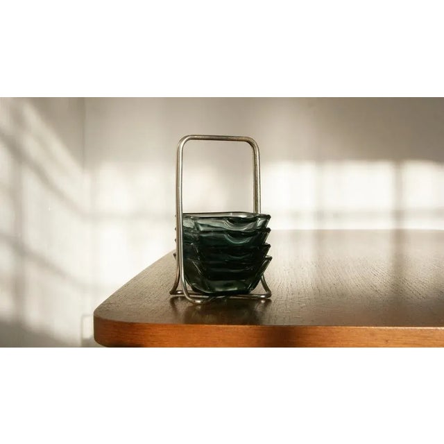 Ashtray designed by famous designer wilhelm wagenfeld in 1953. a simple dish with an extremely elegant and functional...