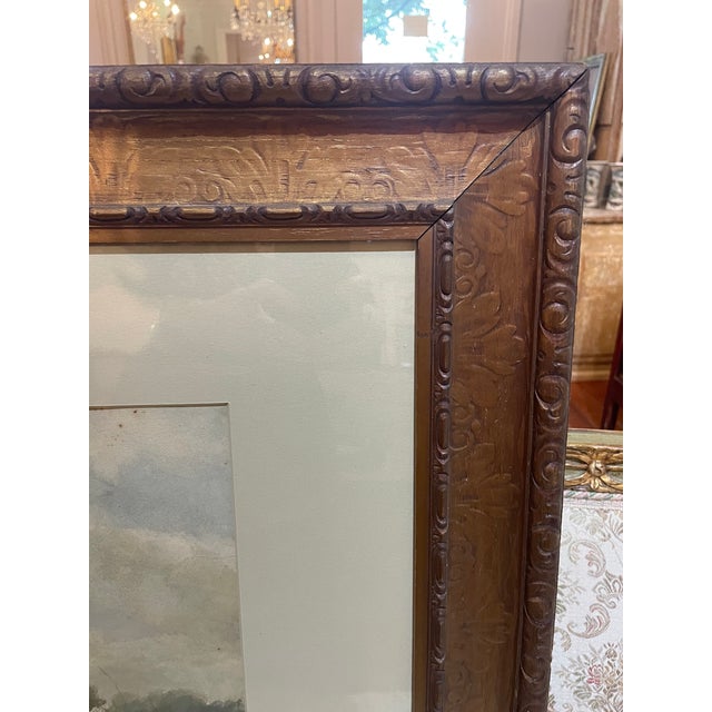 A Late 19th, Early 20th Century Landscape Painting For Sale - Image 4 of 7