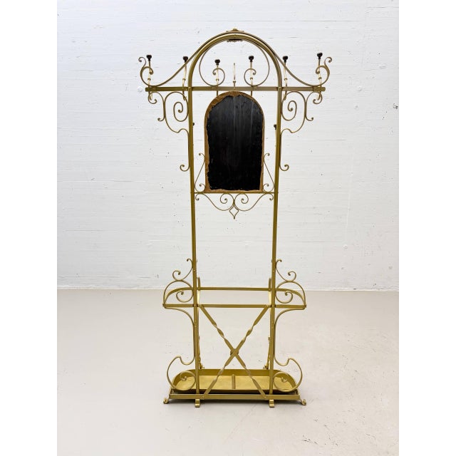 Cold-Forged Iron Wardrobe from G. Fluss, 1956 For Sale - Image 17 of 18