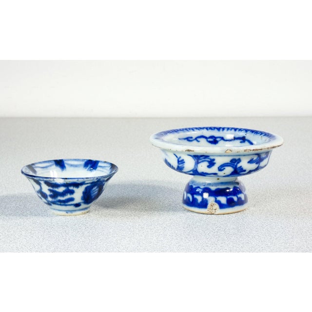 Ceramic Painted Porcelain Bowls, China, Set of 4 For Sale - Image 7 of 11