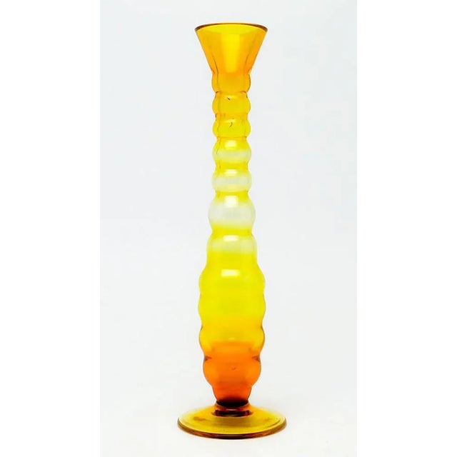 Pop-Art Vase from Moser, Former Czechoslovakia, 1950s For Sale - Image 10 of 10