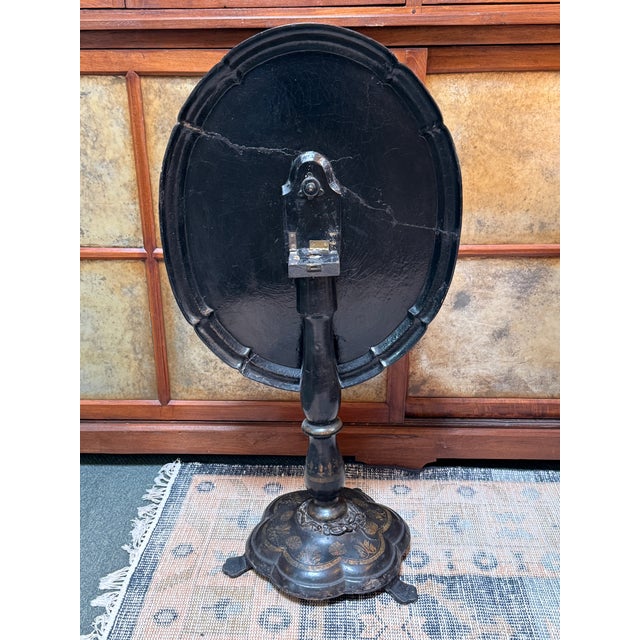 19th Century 19th Century Victorian Tilt Top Pedestal Table For Sale - Image 5 of 12