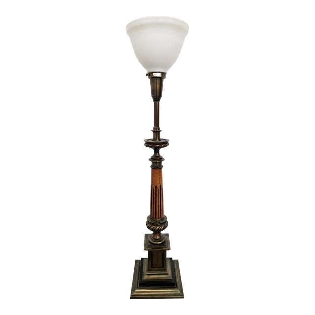 Vintage Stiffel Torchiere Table Lamp For Sale