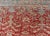 Early 20th Century Antique Persian All-Over Heriz Rug With All-Over Geometric Design 7'6" X 11'0" For Sale - Image 4 of 13