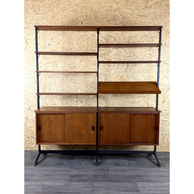Vintage Swedish Teak Shelving System Wall Unit by Olof Pira, 1960s For Sale - Image 18 of 18